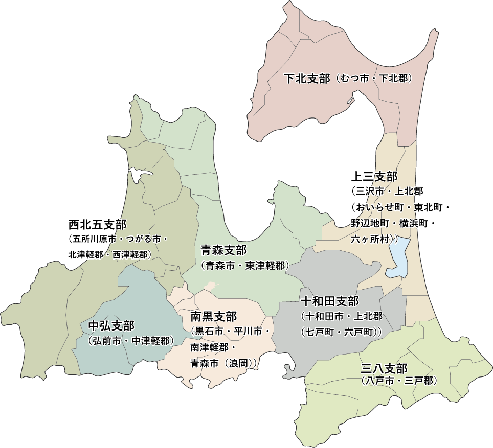 青森県地図